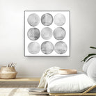 Soft Circles I by Grace Popp on GIANT ART - abstract