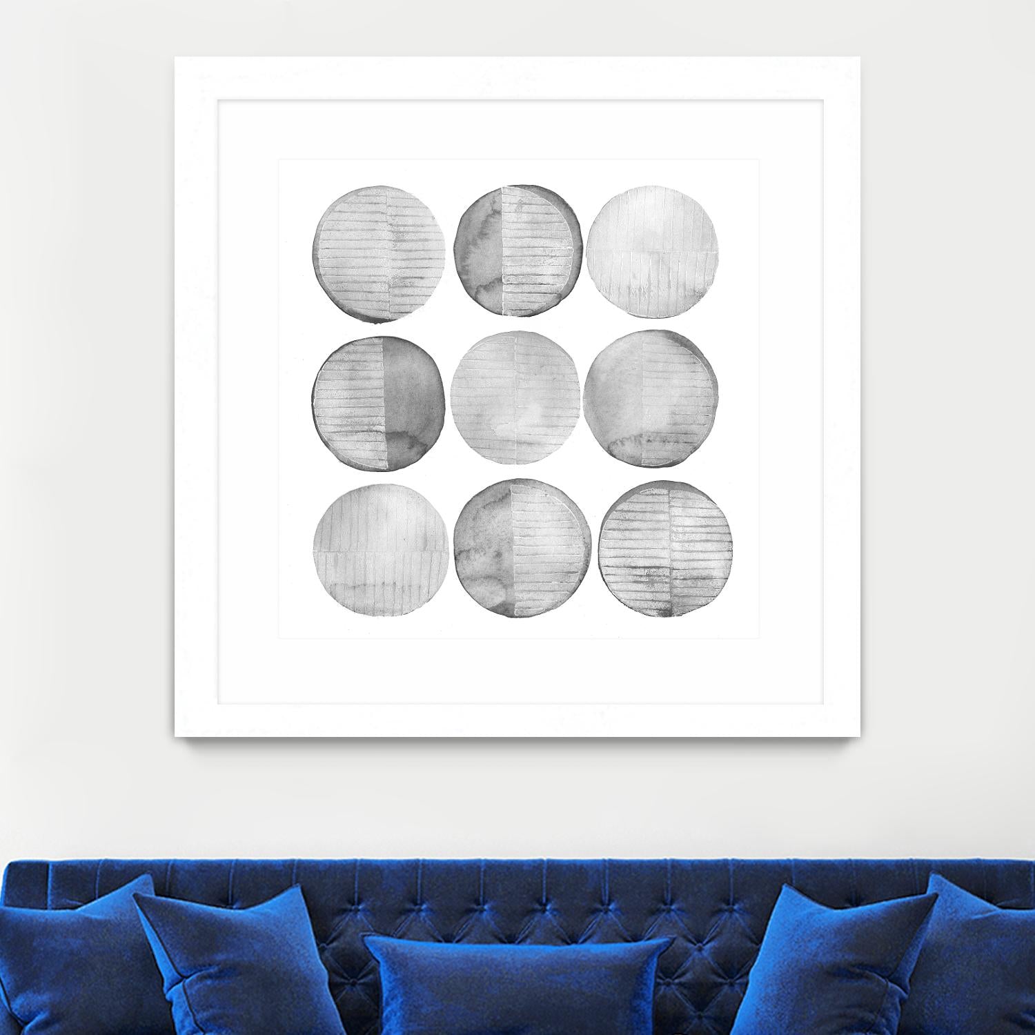 Soft Circles I by Grace Popp on GIANT ART - abstract