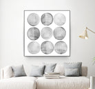 Soft Circles I by Grace Popp on GIANT ART - abstract