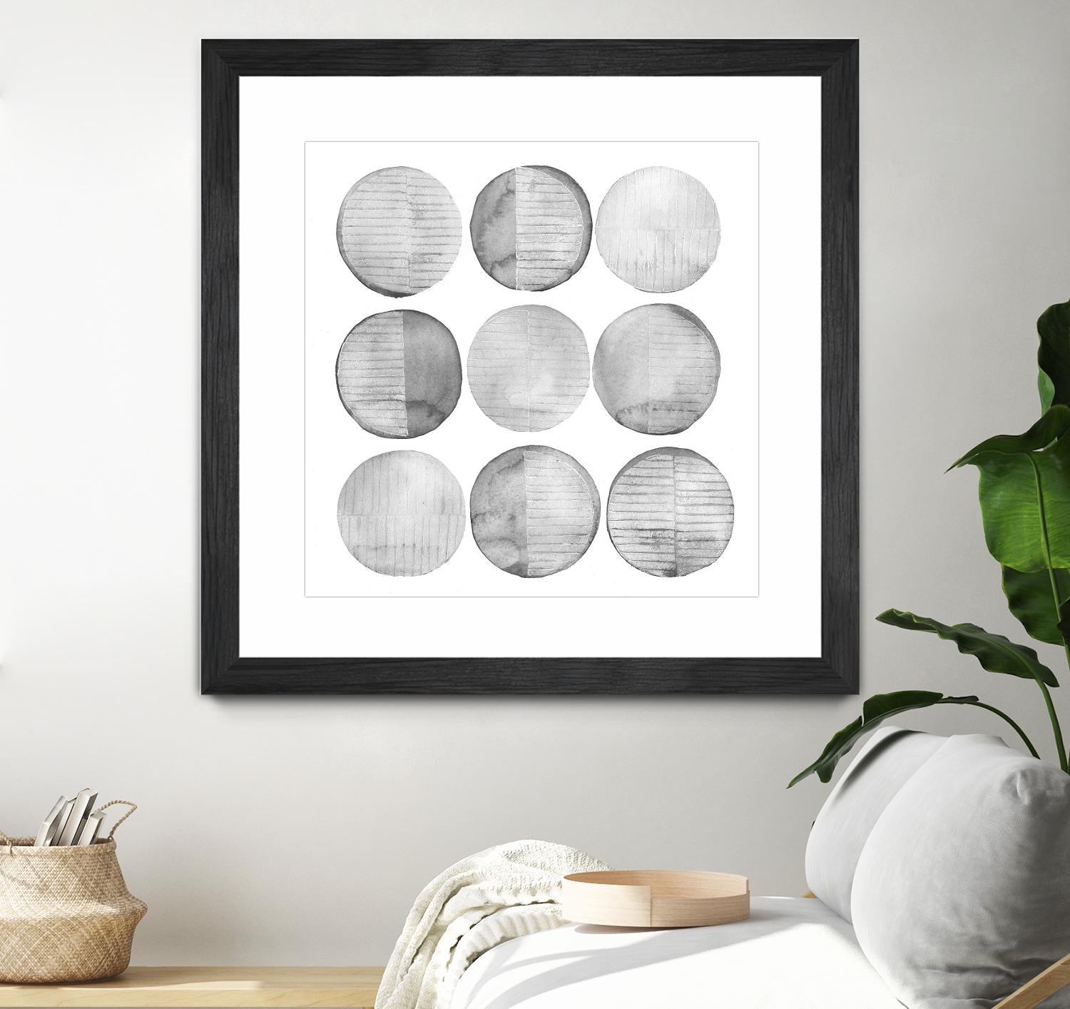 Soft Circles I by Grace Popp on GIANT ART - abstract