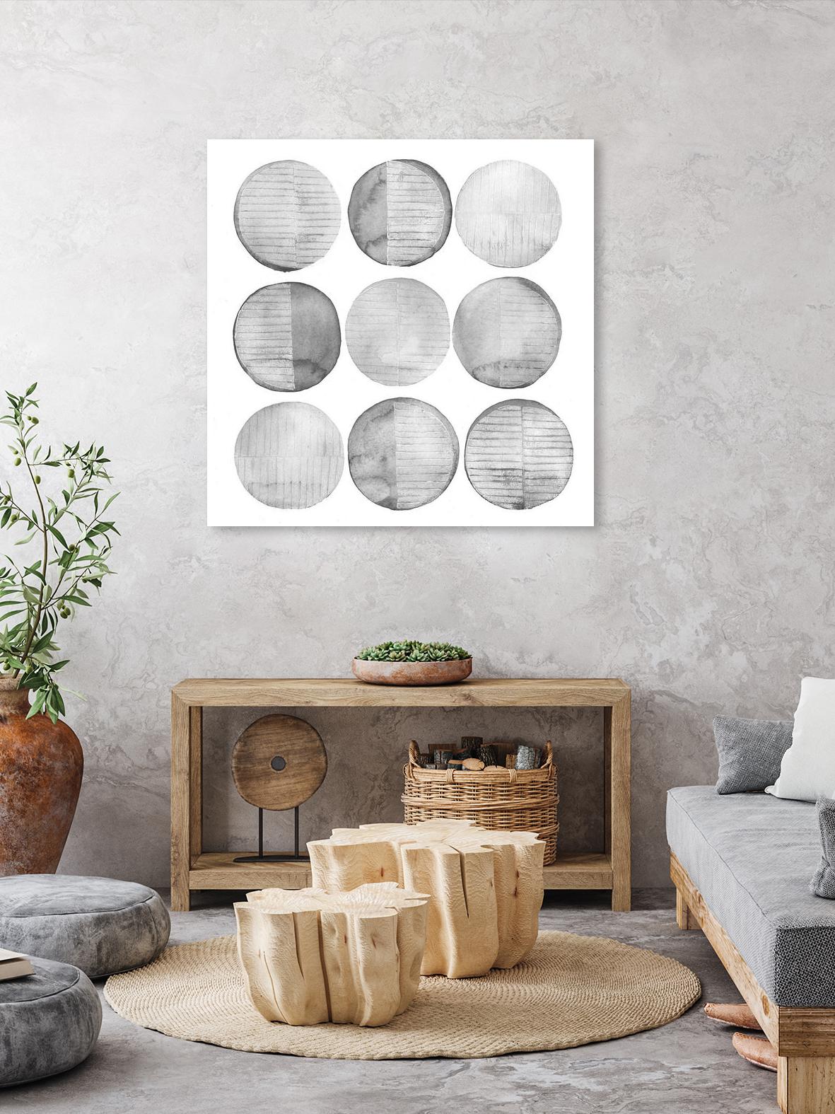 Soft Circles I by Grace Popp on GIANT ART - abstract