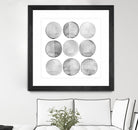 Soft Circles I by Grace Popp on GIANT ART - abstract