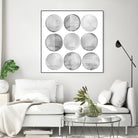 Soft Circles I by Grace Popp on GIANT ART - abstract