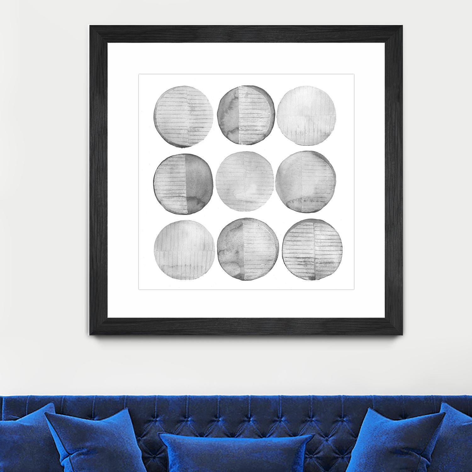 Soft Circles I by Grace Popp on GIANT ART - abstract