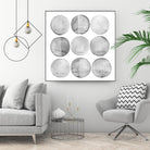 Soft Circles I by Grace Popp on GIANT ART - abstract
