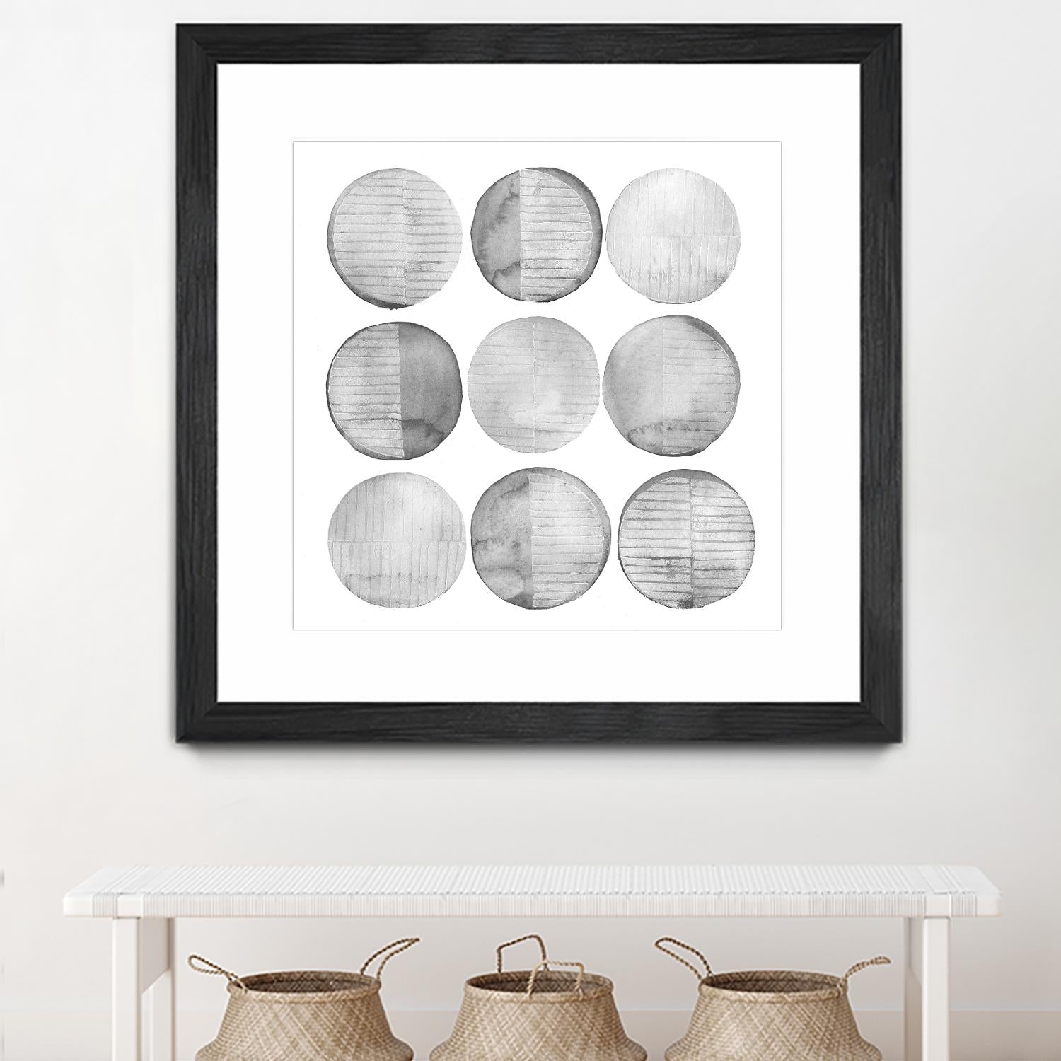 Soft Circles I by Grace Popp on GIANT ART - abstract