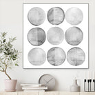 Soft Circles I by Grace Popp on GIANT ART - abstract