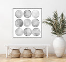 Soft Circles I by Grace Popp on GIANT ART - abstract