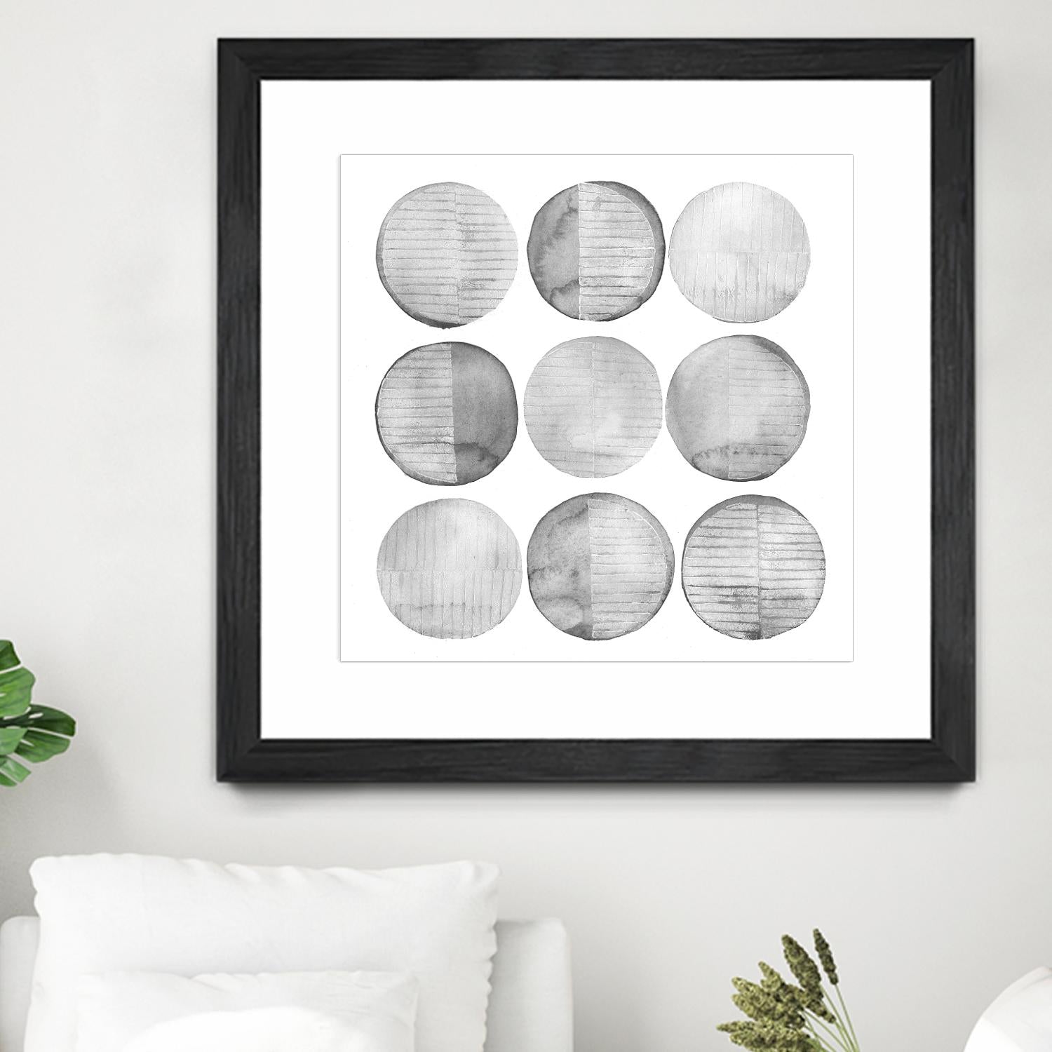 Soft Circles I by Grace Popp on GIANT ART - abstract