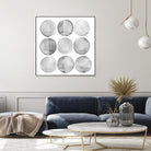 Soft Circles I by Grace Popp on GIANT ART - abstract