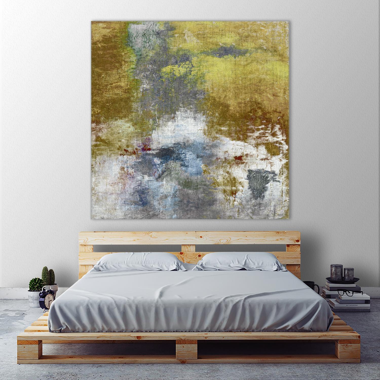 Journey I by John Butler on GIANT ART - yellow abstract