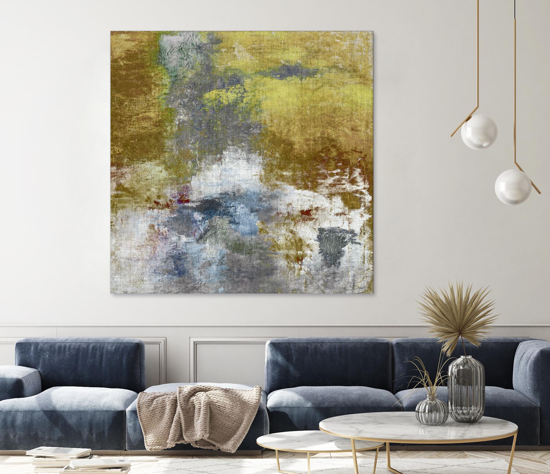 Journey I by John Butler on GIANT ART - yellow abstract