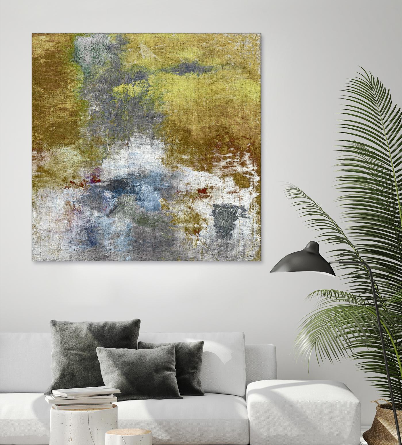 Journey I by John Butler on GIANT ART - yellow abstract