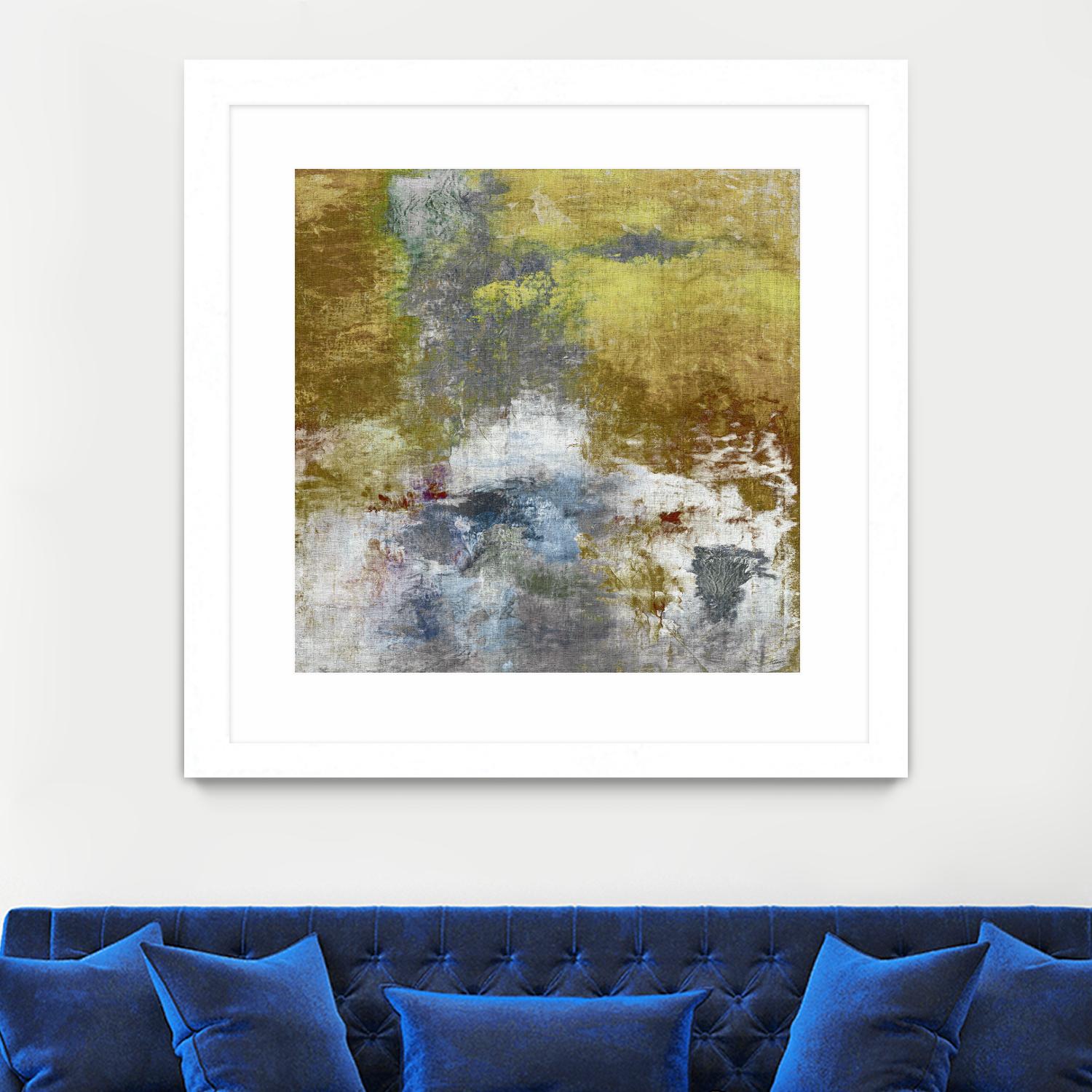 Journey I by John Butler on GIANT ART - yellow abstract