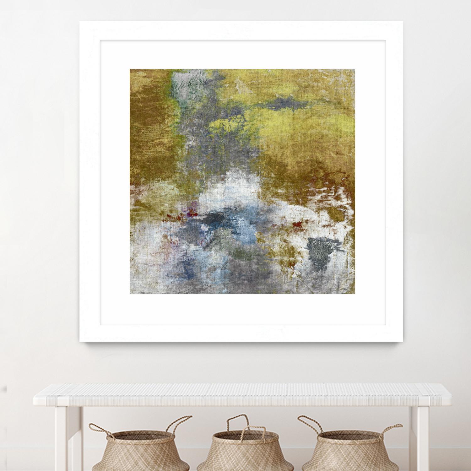 Journey I by John Butler on GIANT ART - yellow abstract