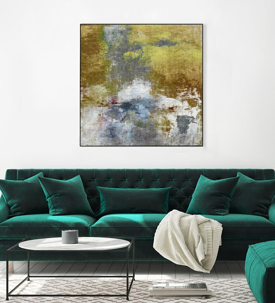 Journey I by John Butler on GIANT ART - yellow abstract