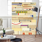 True II by Nikki Galapon on GIANT ART - yellow abstract