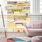 True II by Nikki Galapon on GIANT ART - yellow abstract