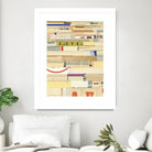 True II by Nikki Galapon on GIANT ART - yellow abstract