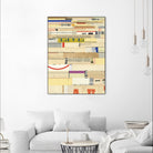 True II by Nikki Galapon on GIANT ART - yellow abstract