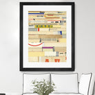 True II by Nikki Galapon on GIANT ART - yellow abstract