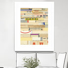 True II by Nikki Galapon on GIANT ART - yellow abstract