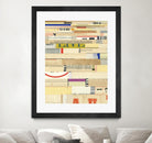 True II by Nikki Galapon on GIANT ART - yellow abstract