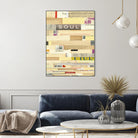 True III by Nikki Galapon on GIANT ART - yellow abstract