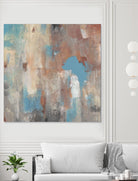 Out of Focus II by Tim OToole on GIANT ART - brown abstract