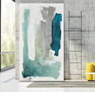 Seaglass III by Julia Contacessi on GIANT ART - blue abstract