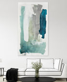 Seaglass III by Julia Contacessi on GIANT ART - blue abstract