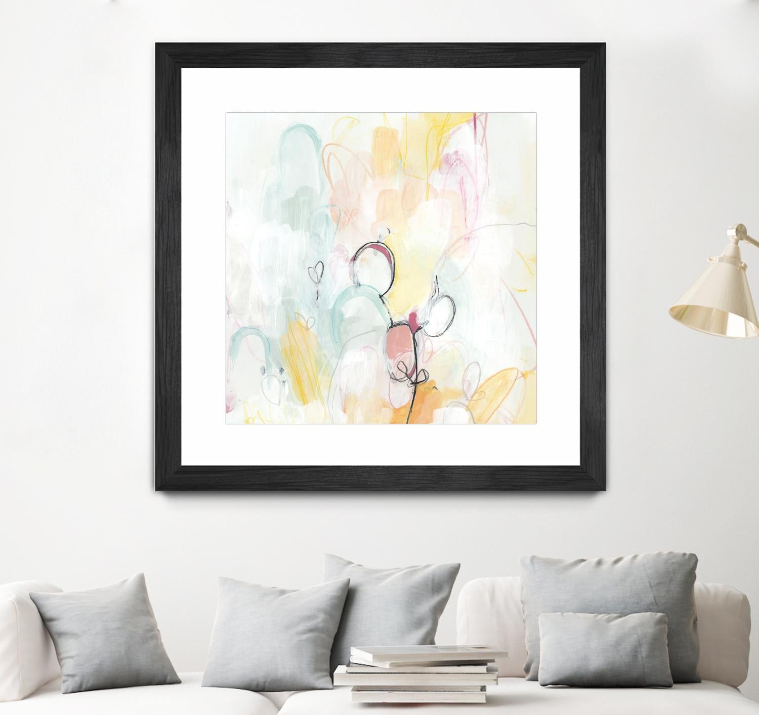 Quarter Note I by June Erica Vess on GIANT ART - abstract