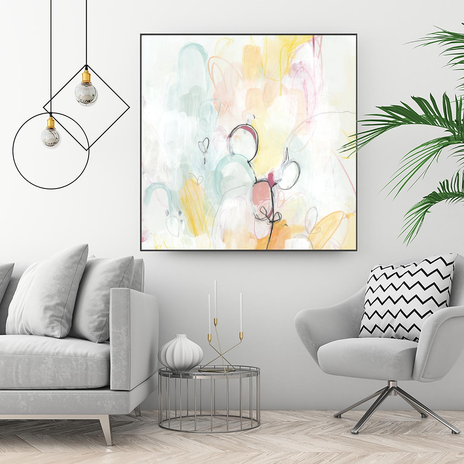 Quarter Note I by June Erica Vess on GIANT ART - abstract