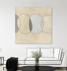 Cellular Division II by June Erica Vess on GIANT ART - brown abstract