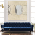 Cellular Division II by June Erica Vess on GIANT ART - brown abstract