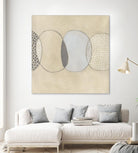 Cellular Division II by June Erica Vess on GIANT ART - brown abstract