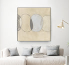 Cellular Division II by June Erica Vess on GIANT ART - brown abstract