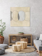 Cellular Division II by June Erica Vess on GIANT ART - brown abstract