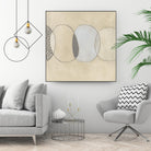 Cellular Division II by June Erica Vess on GIANT ART - brown abstract