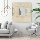 Cellular Division II by June Erica Vess on GIANT ART - brown abstract