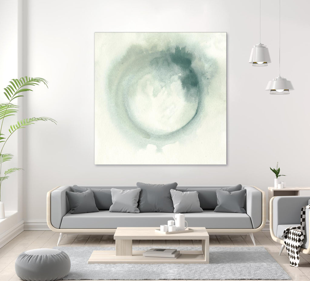 Nimbus I by June Erica Vess on GIANT ART - green abstract