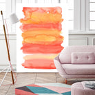 Tangerine II by Naomi McCavitt on GIANT ART - orange abstract