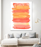 Tangerine II by Naomi McCavitt on GIANT ART - orange abstract
