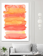Tangerine II by Naomi McCavitt on GIANT ART - orange abstract