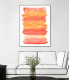 Tangerine II by Naomi McCavitt on GIANT ART - orange abstract