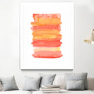 Tangerine II by Naomi McCavitt on GIANT ART - orange abstract