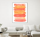 Tangerine II by Naomi McCavitt on GIANT ART - orange abstract