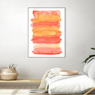 Tangerine II by Naomi McCavitt on GIANT ART - orange abstract