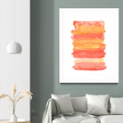 Tangerine II by Naomi McCavitt on GIANT ART - orange abstract