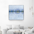 Across the Way I by Ren�e W. Stramel on GIANT ART - blue abstract